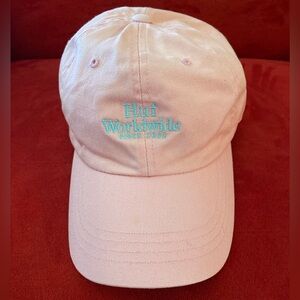 Huf Worldwide Customade pink cap with adjustable strap